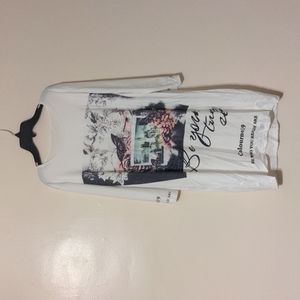 Be who you really are XXXXL stretch long top